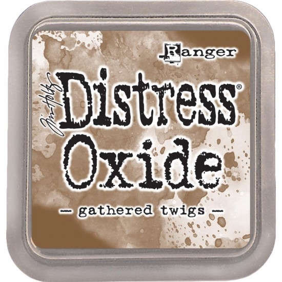 Distress Oxide Ink Pad - Tim Holtz - couleur «Gathered Twigs»